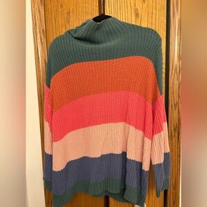 American eagle mock neck sweater